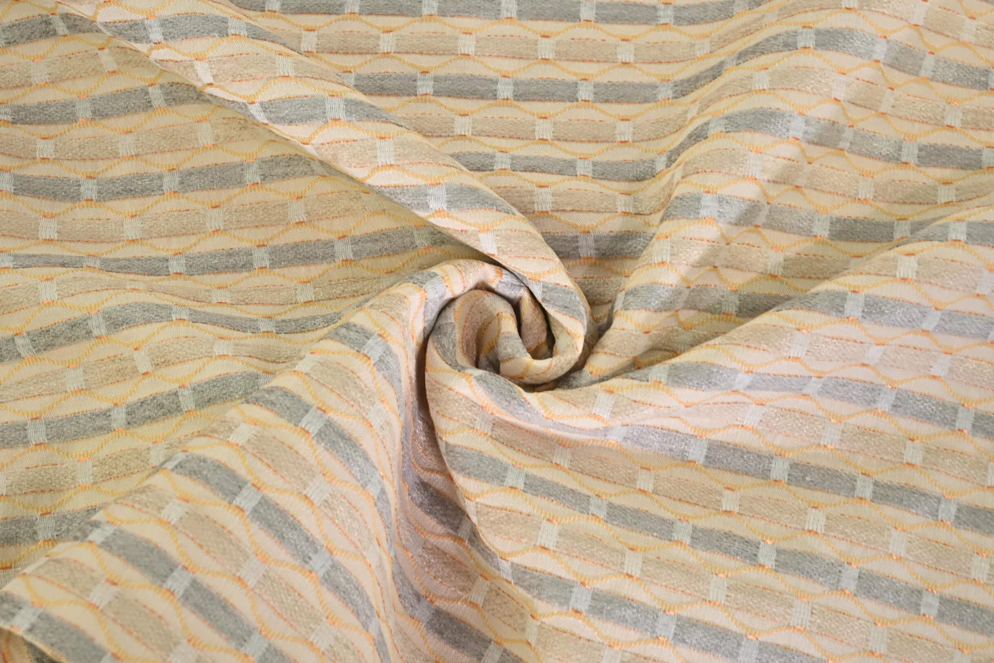 Jacquard Gobelin – Ribbed wave