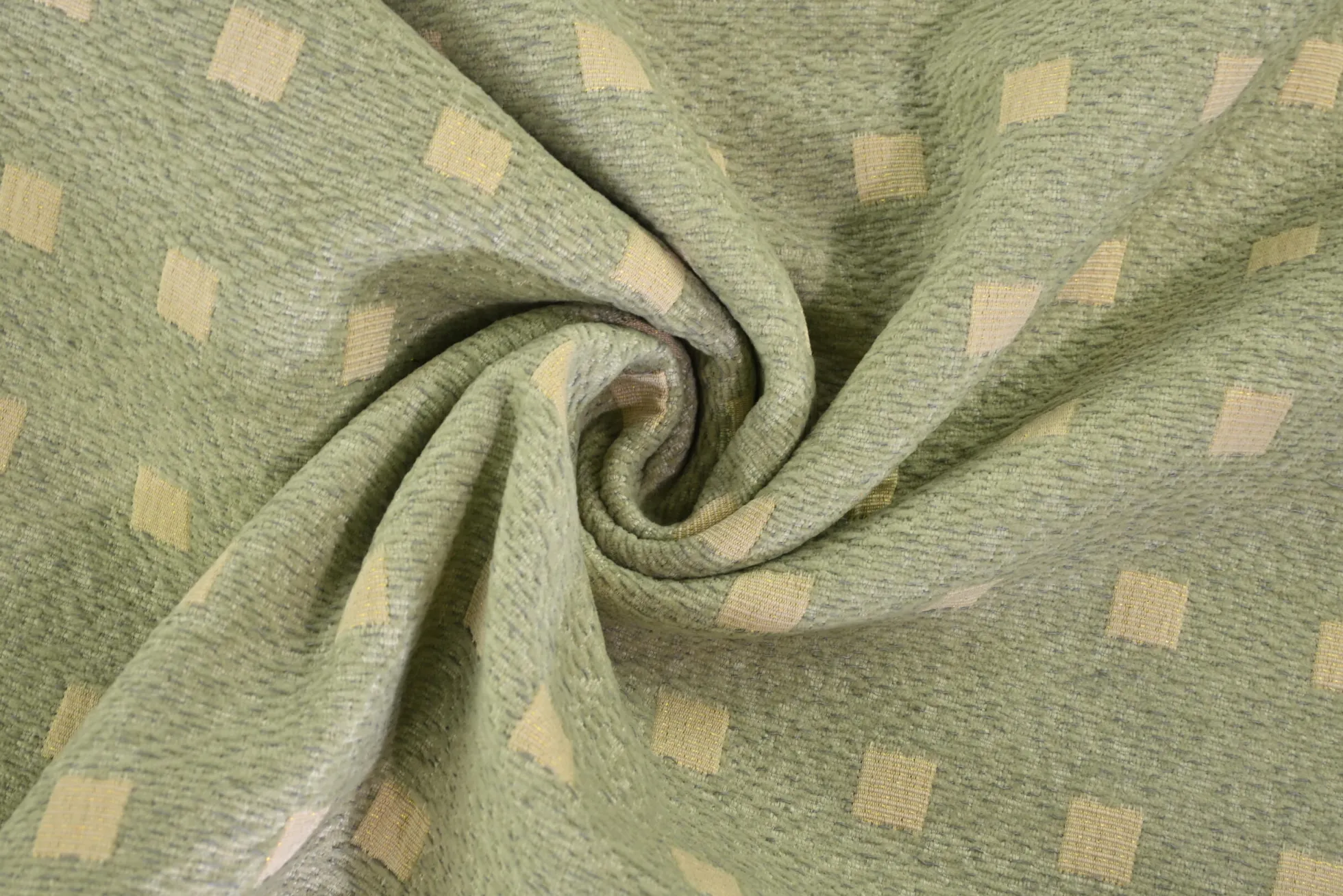 Jacquard Gobelin – Soft square sage green