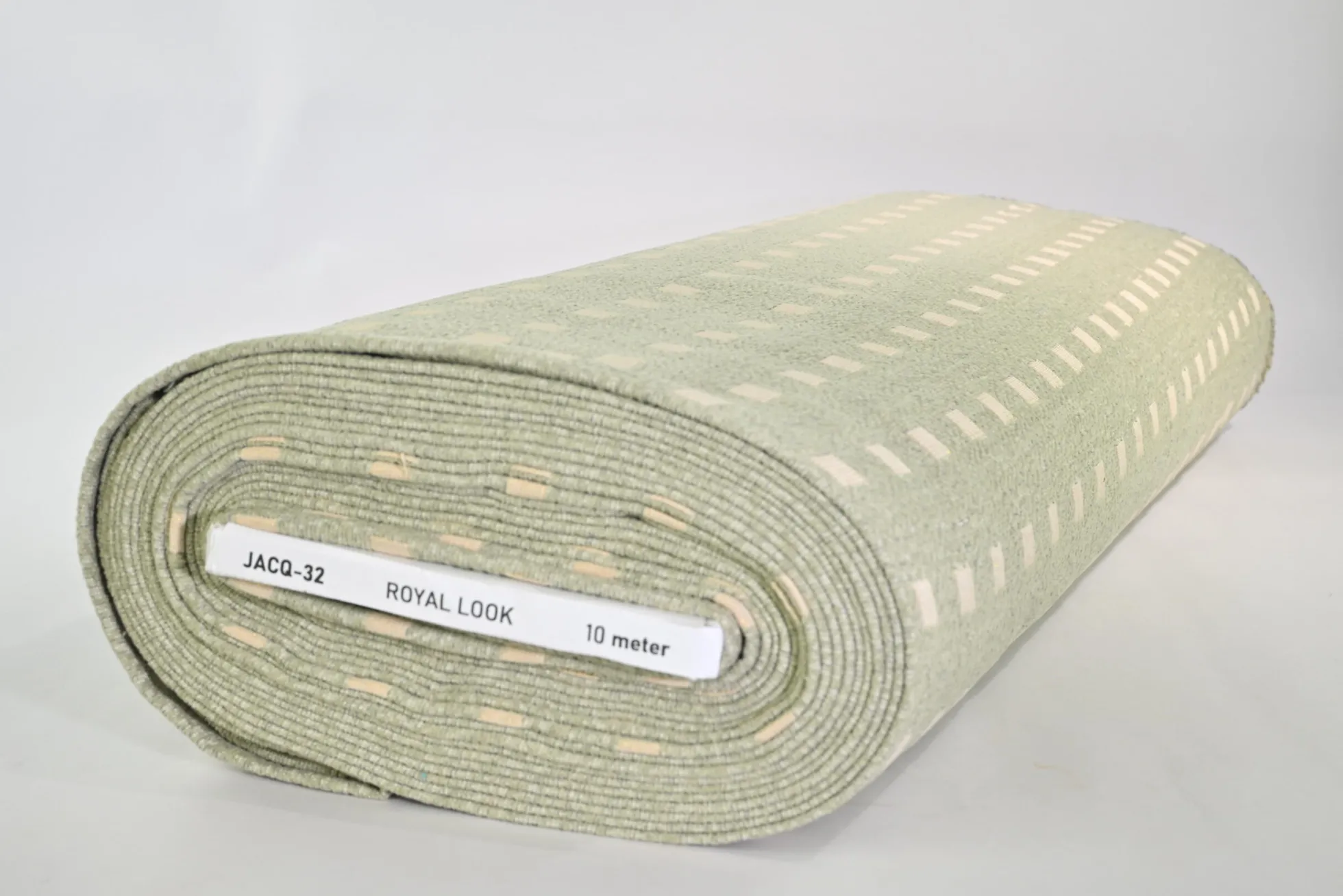 Jacquard Gobelin – Soft square sage green
