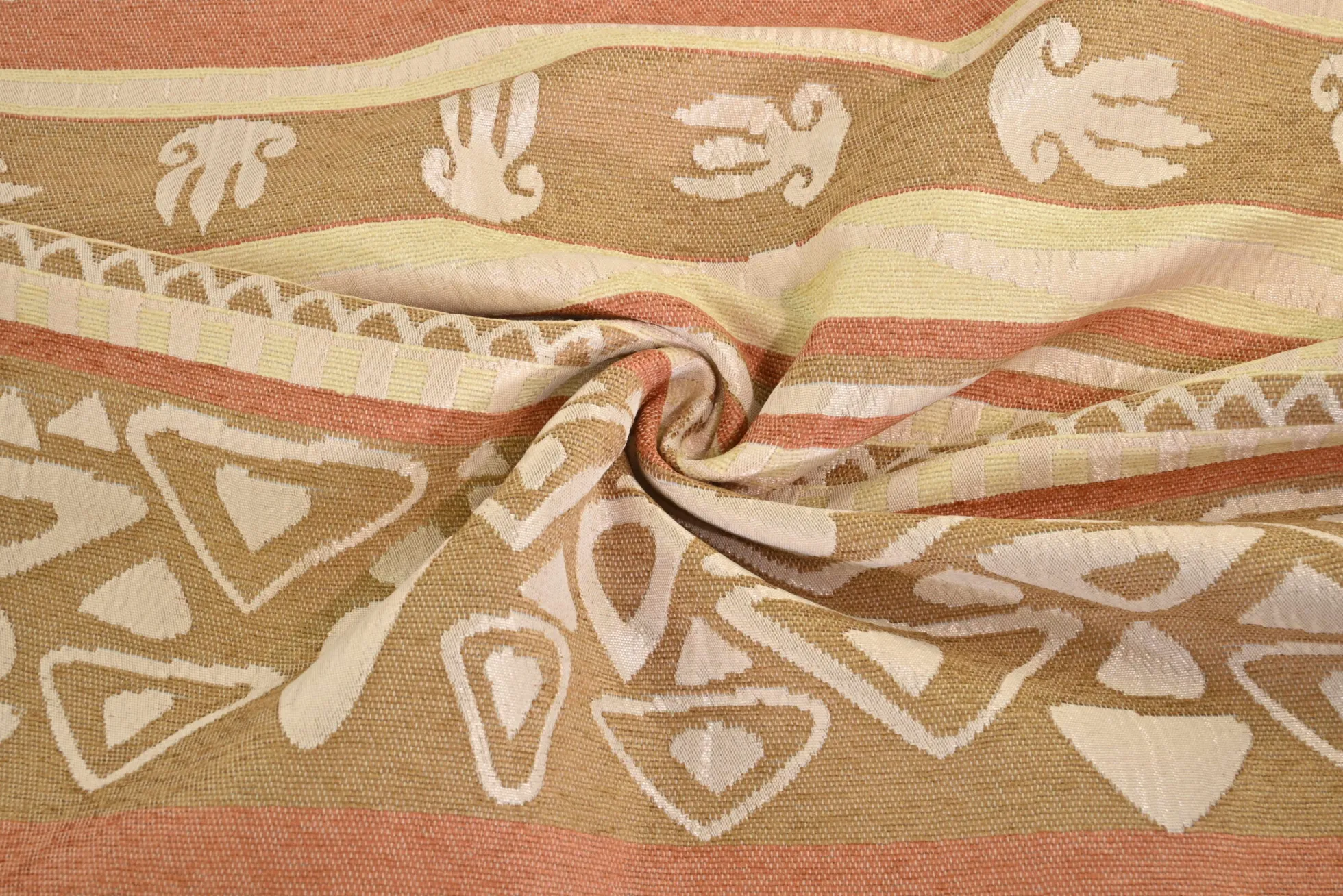 Jacquard Gobelin – Soft tribal stripe