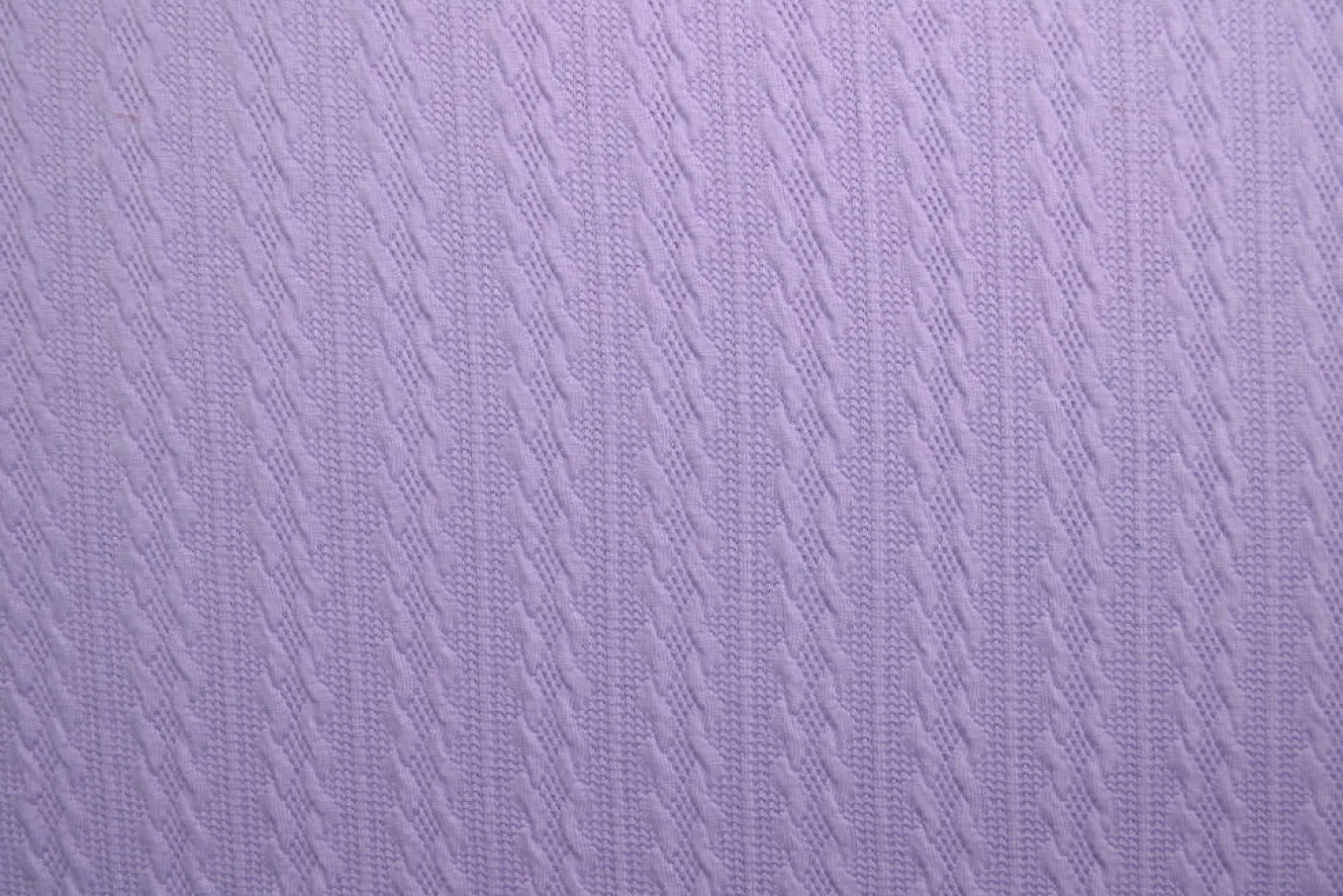 Jacquard jersey kabel – Lavendel