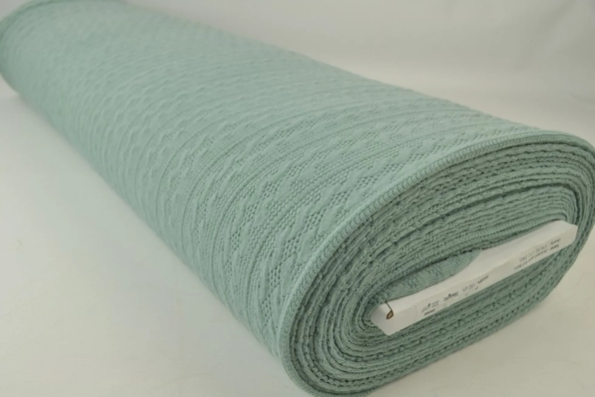 Jacquard jersey kabel – Oudgroen