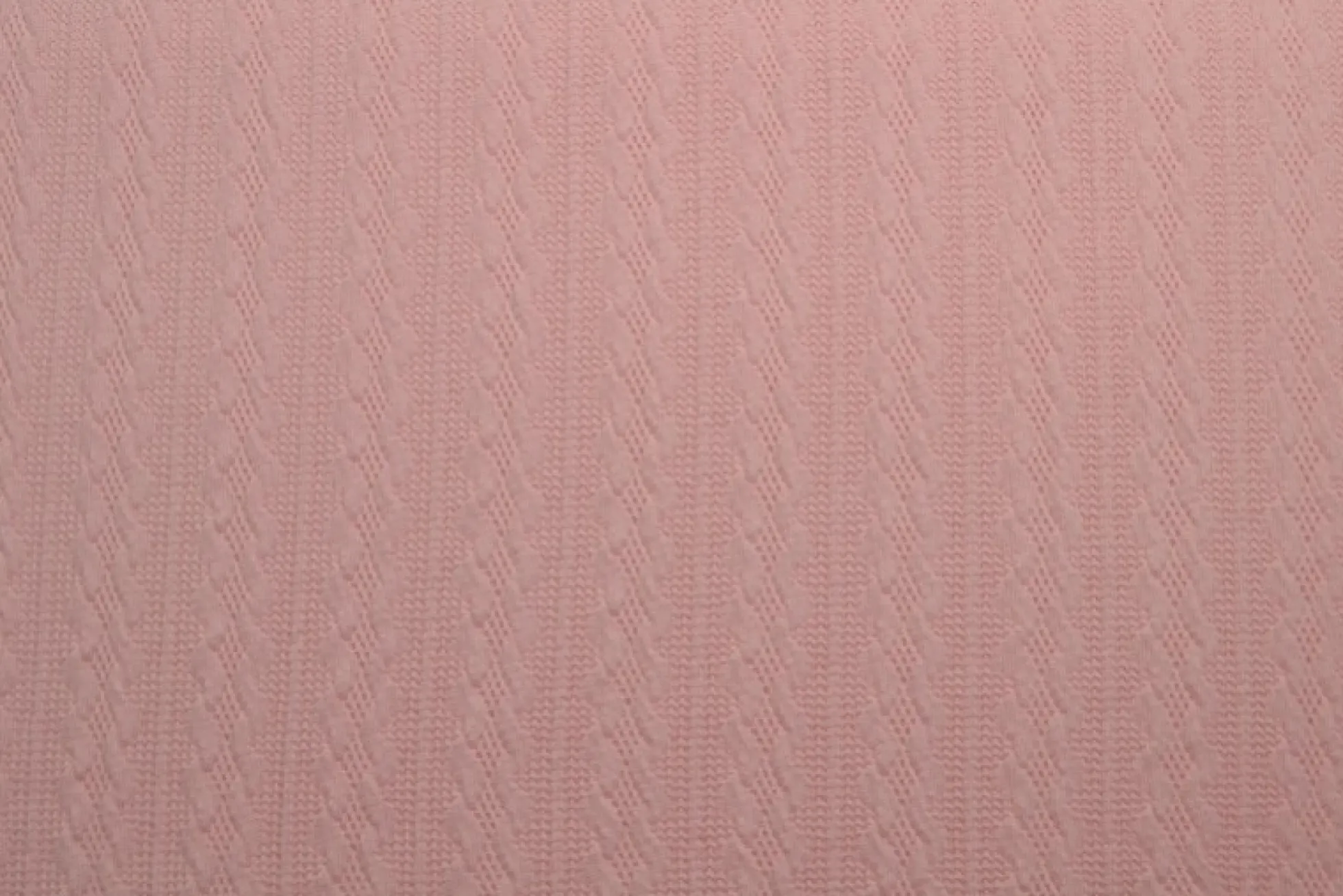 Jacquard jersey kabel – Roze