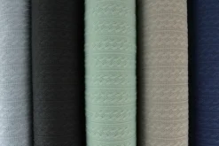 Jacquard jersey kabel – Zilvergrijs