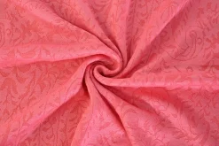 Jacquard jersey – Paisley roze