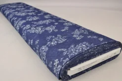Jeans / denim gewassen – Blossom donkerblauw chambray