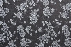 Jeans / denim gewassen – Blossom zwart chambray
