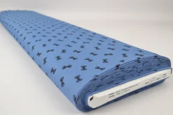 Jeans / denim gewassen – Bows blauw chambray