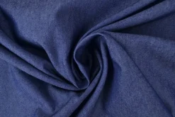 Jeans / denim gewassen – Donkerblauw chambray