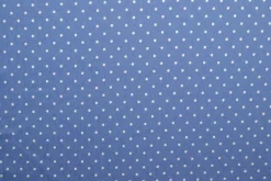 Jeans / denim gewassen – Dots blauw chambray