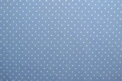Jeans / denim gewassen – Dots lichtblauw chambray