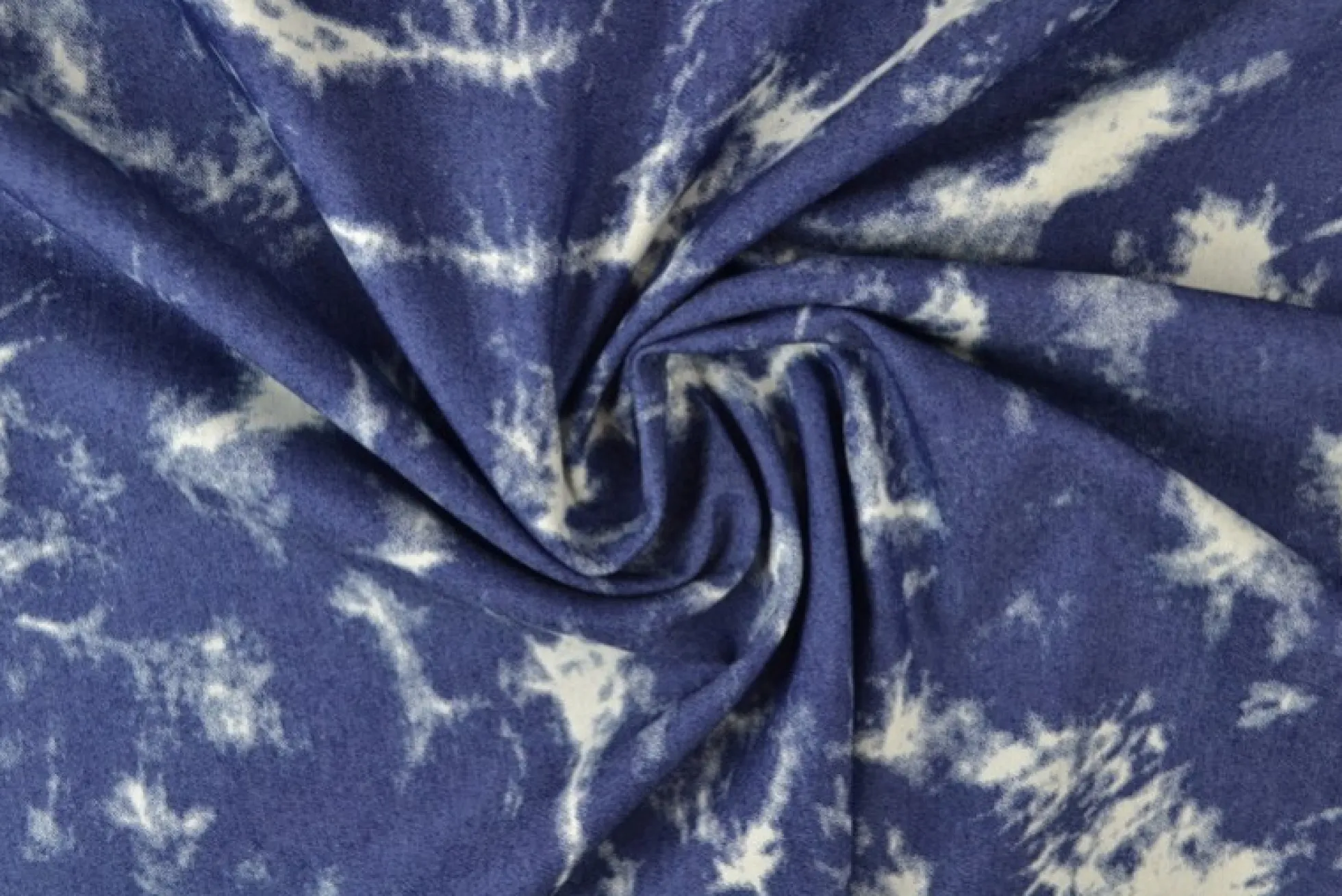 Jeans / denim gewassen – Fade out donkerblauw chambray
