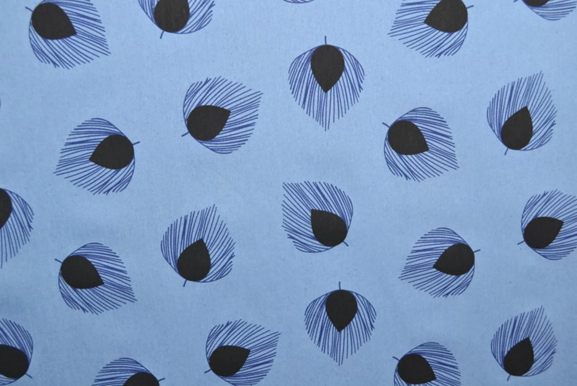Jeans / denim gewassen – Feathers lichtblauw chambray