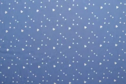 Jeans / denim gewassen – Hearts blauw chambray