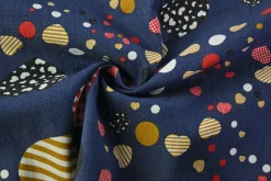 Jeans / Denim gewassen – Hearts dark blue stretch