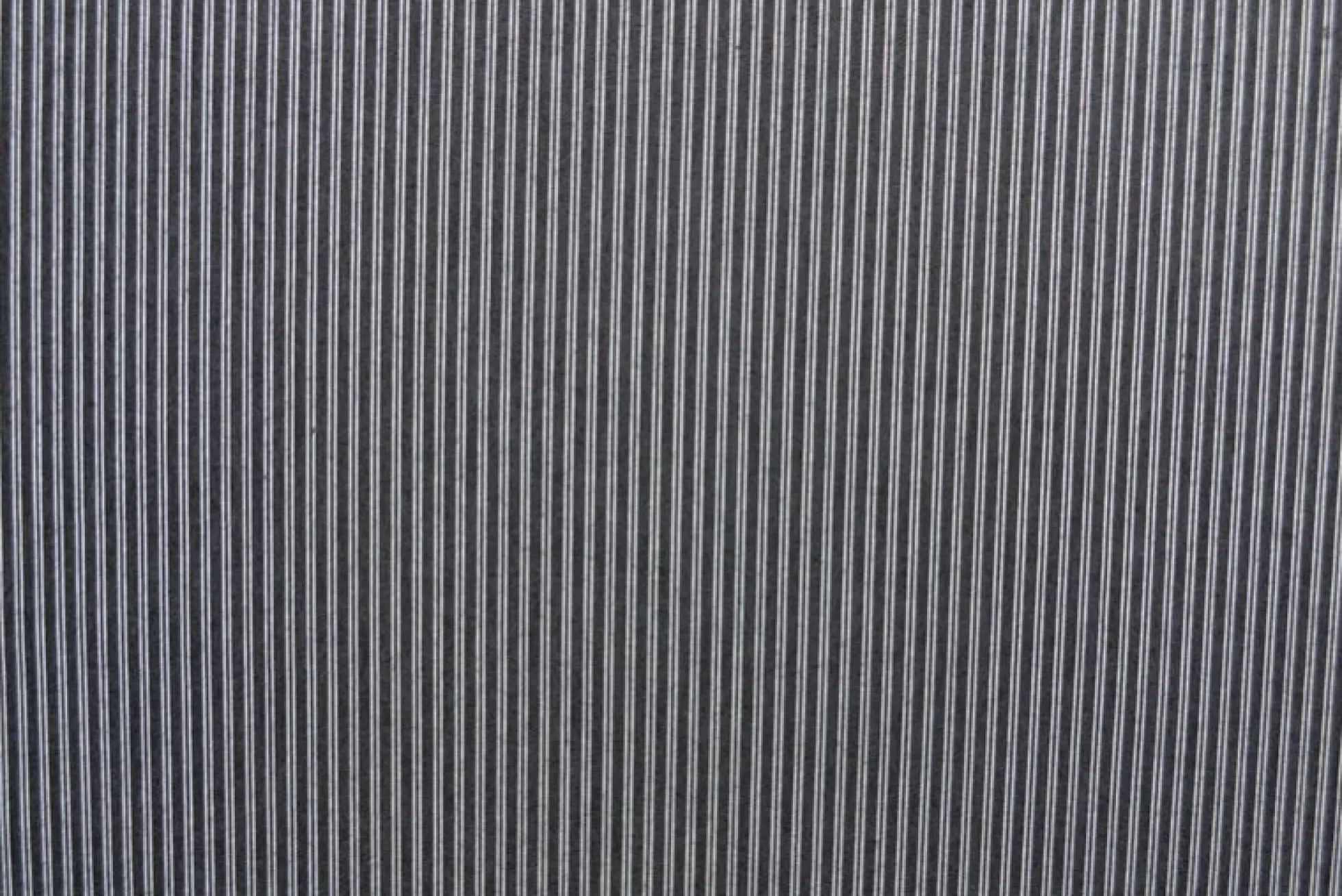 Jeans / denim gewassen – Small stripes zwart chambray