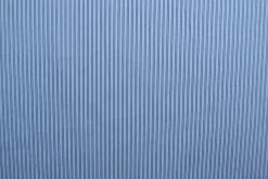 Jeans / denim gewassen – Small stripes lichtblauw chambray