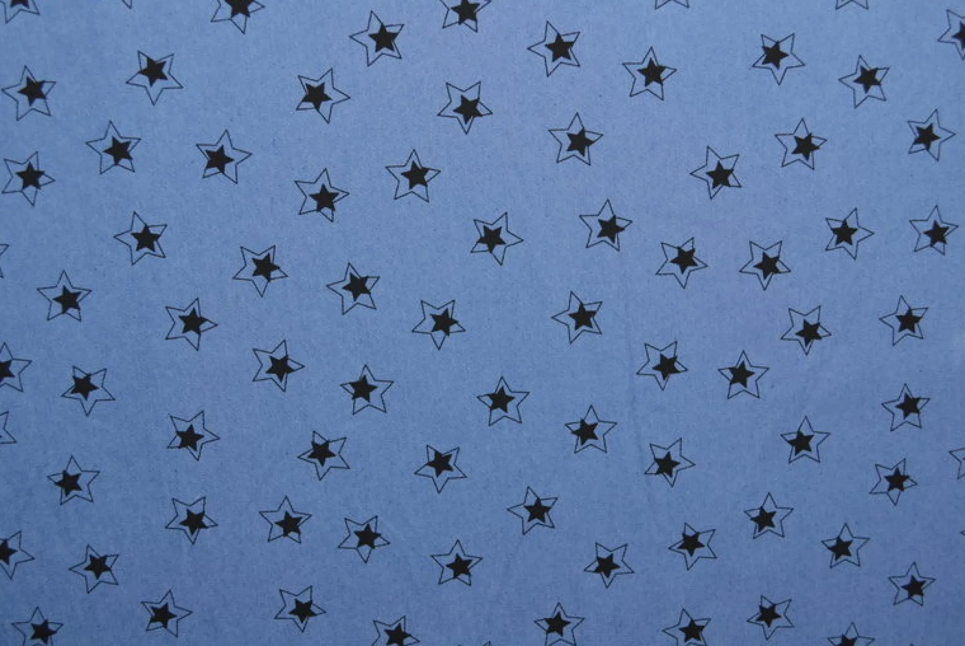 Jeans / denim gewassen – Stars blauw chambray