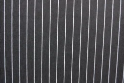 Jeans / denim gewassen – Stripes zwart chambray