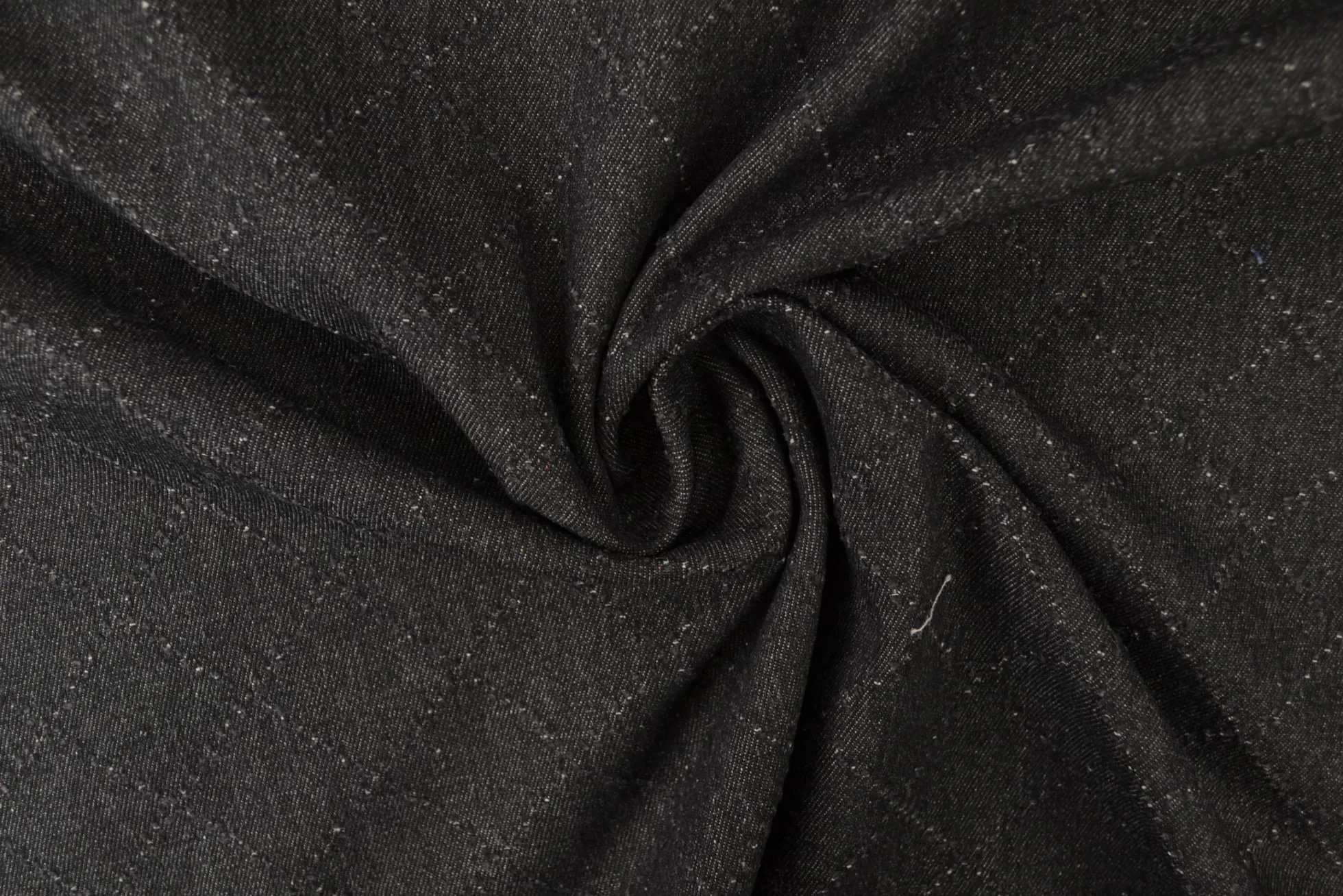 Jeans / denim jacquard – Diamond black