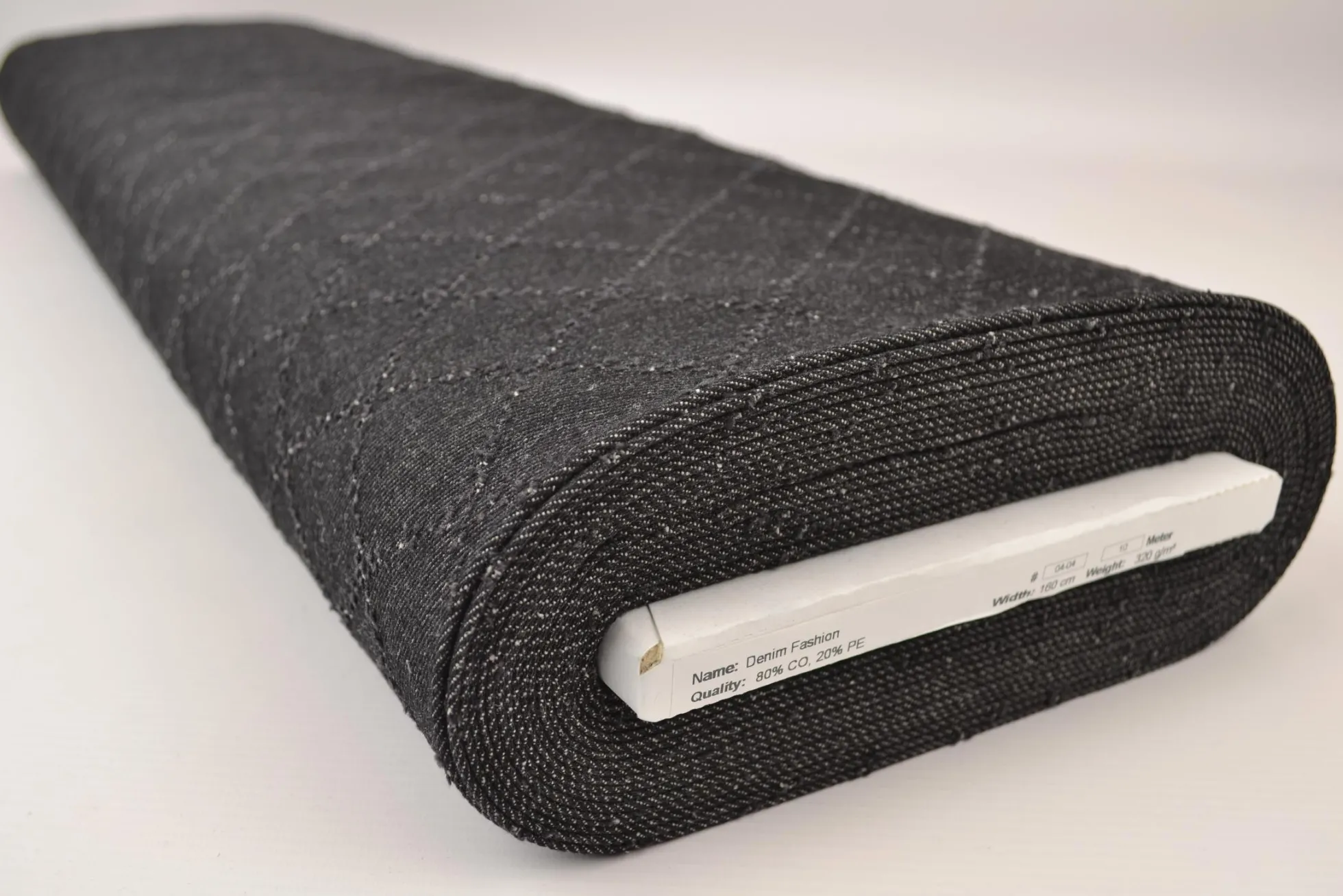 Jeans / denim jacquard – Diamond black