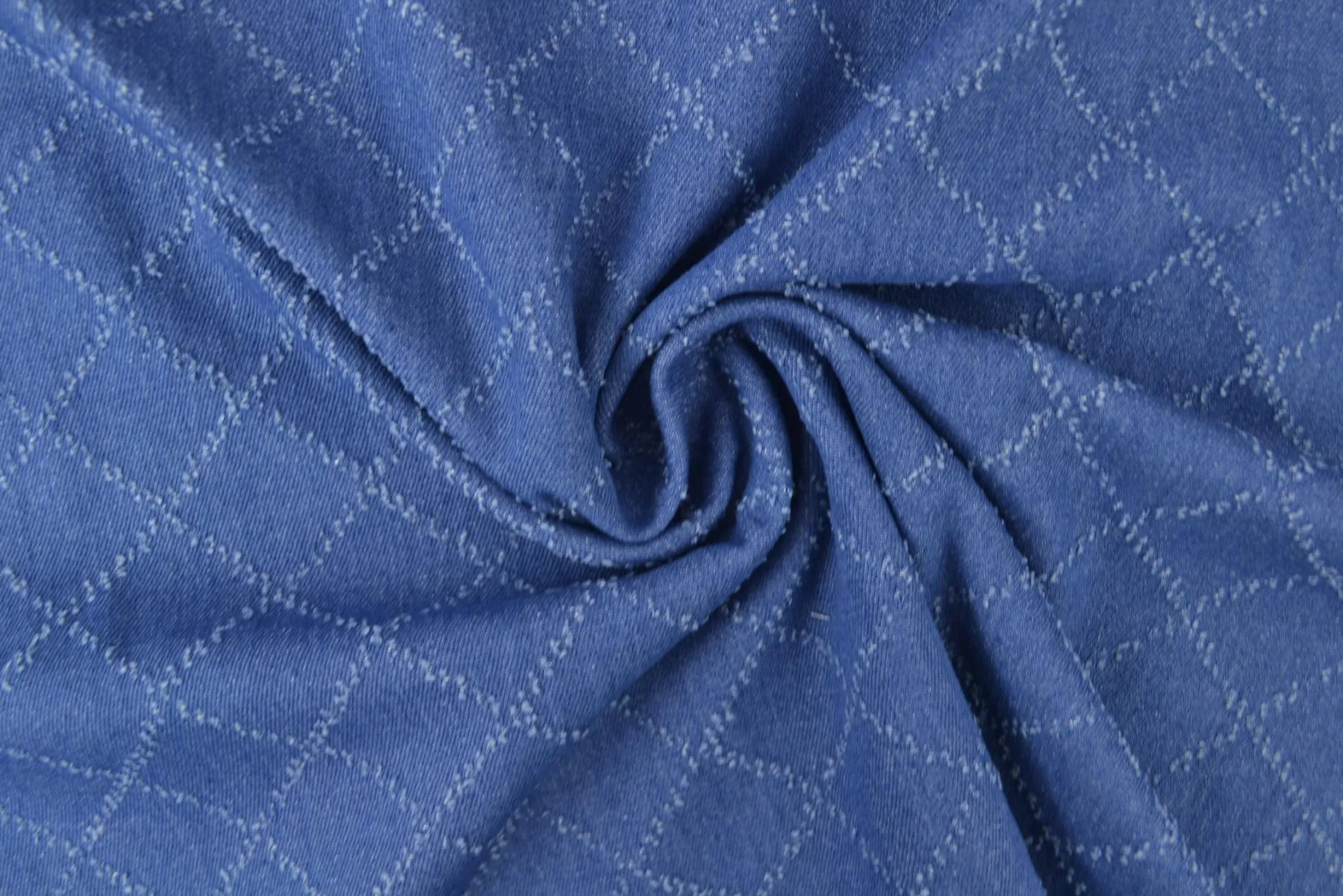 Jeans / denim jacquard – Diamond indigo