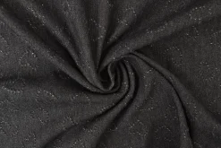 Jeans / denim jacquard – Hearts black
