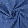 Jeans / denim jacquard – Hearts indigo