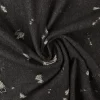 Jeans / denim jacquard – Worn-out black