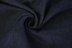 Jeans / Denim ongewassen – Donker indigoblauw zonder stretch