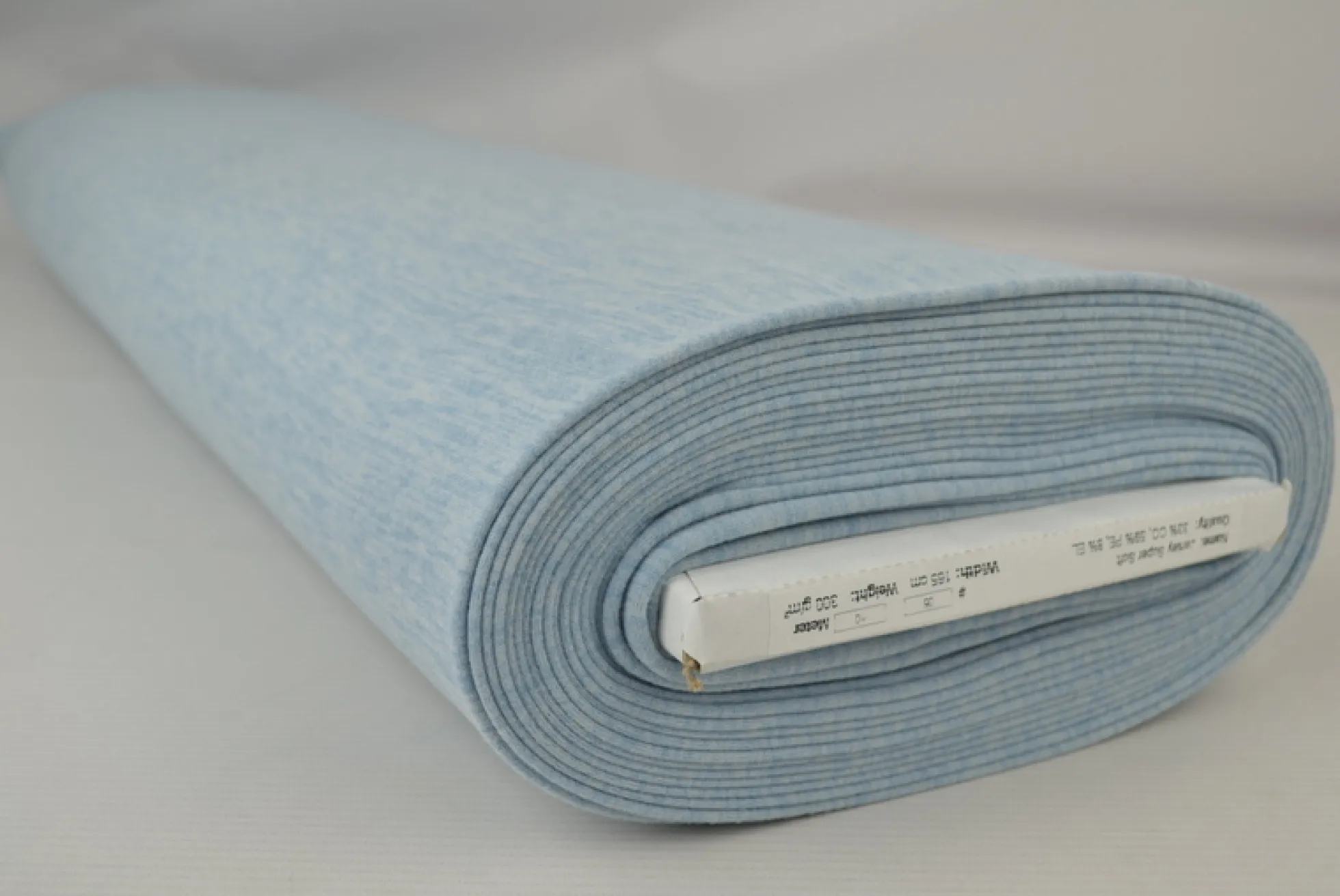 Jersey supersoft – Blauw melange