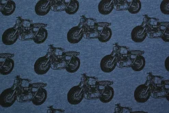 Jogging – Motorcycle on denim