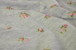 Jogging – Roses on grey melange
