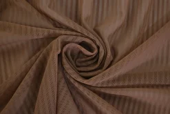 Kant / Mesh – Beige gestreept