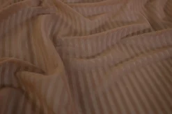 Kant / Mesh – Beige gestreept