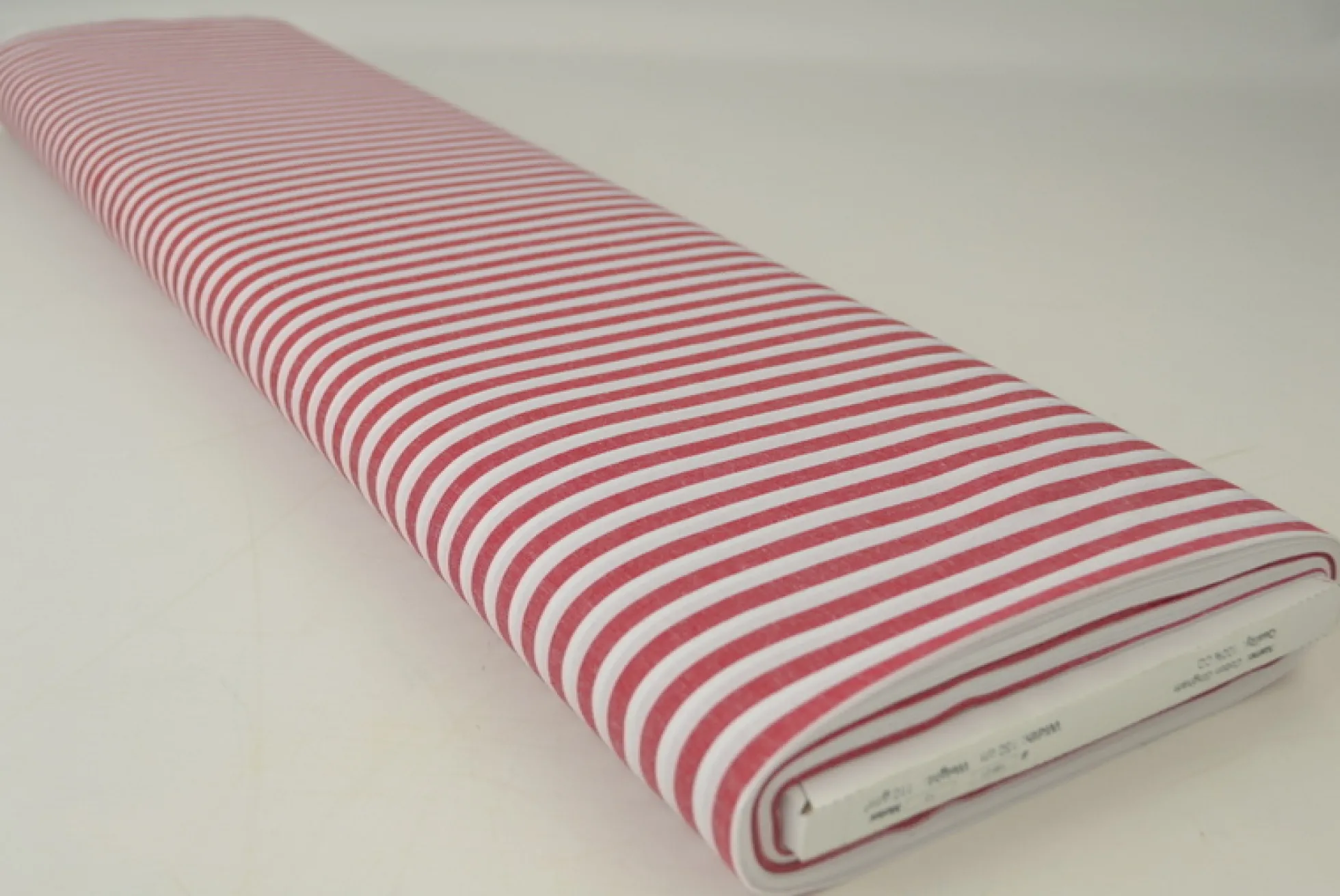 Katoen – Boerenbont – Gestreept 6,5 mm rood