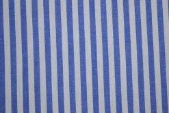Katoen – Boerenbont – Gestreept 6,5 mm blauw