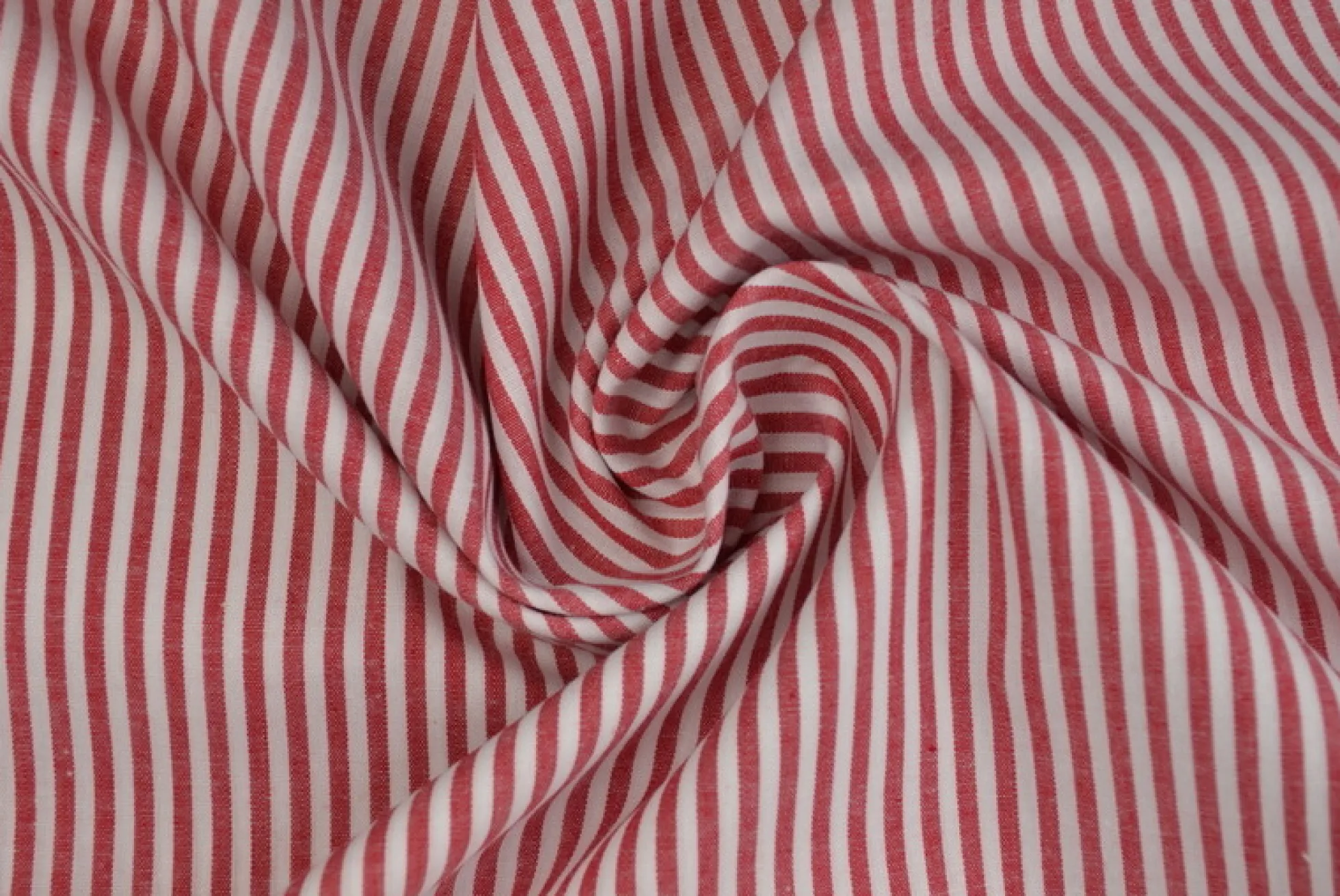 Katoen – Boerenbont – Gestreept 2,5 mm rood