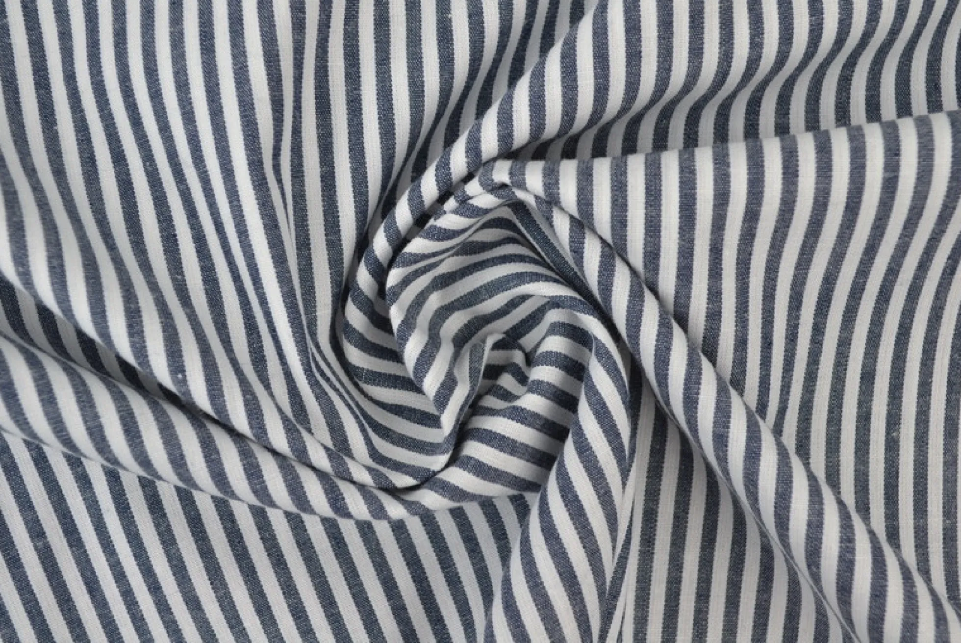 Katoen – Boerenbont – Gestreept 2,5 mm navy