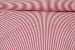 Katoen – Boerenbont – Gestreept 2,5 mm fuchsia