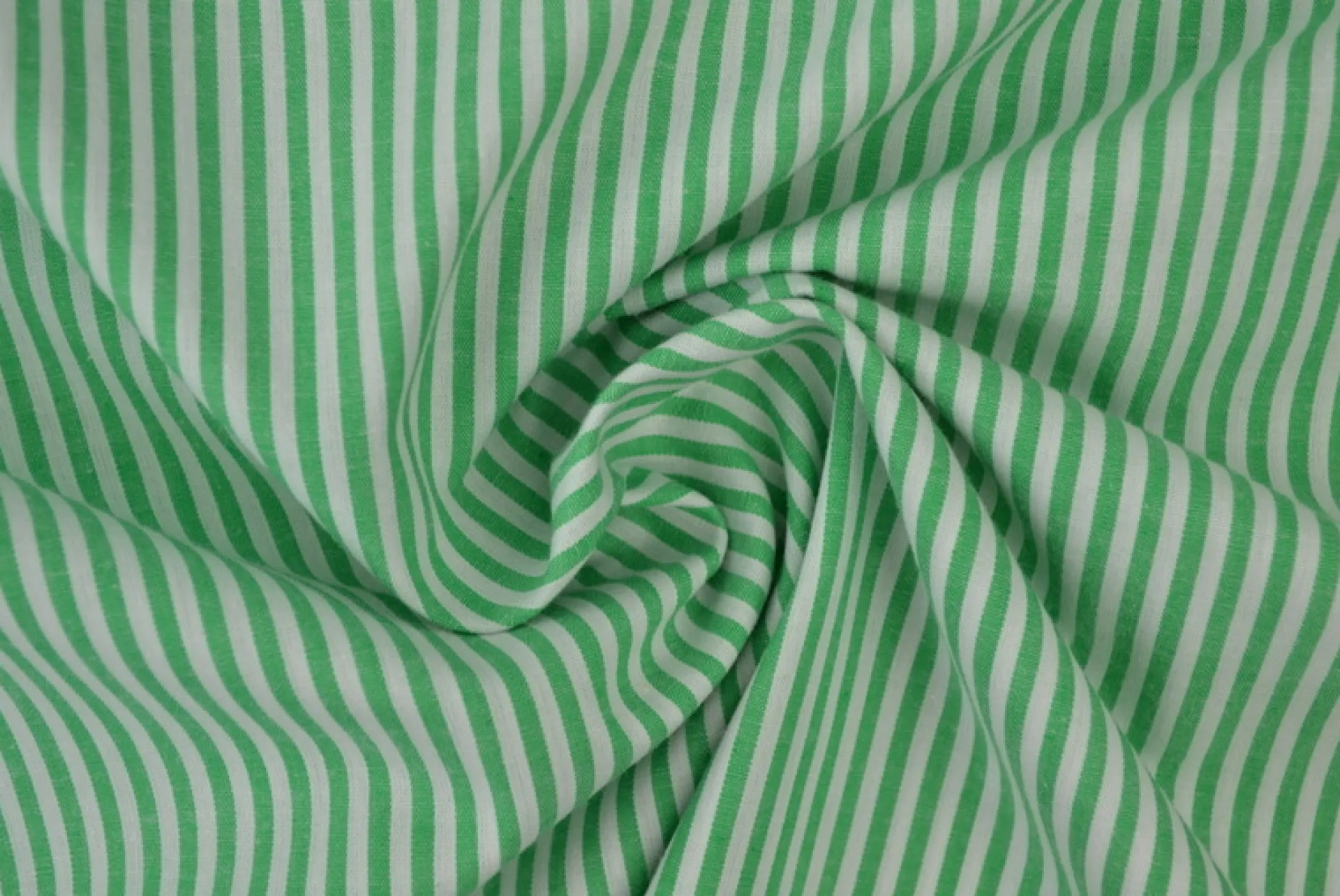 Katoen – Boerenbont – Gestreept 2,5 mm groen