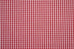 Katoen – Boerenbont – Ruitjes 2,5 mm rood