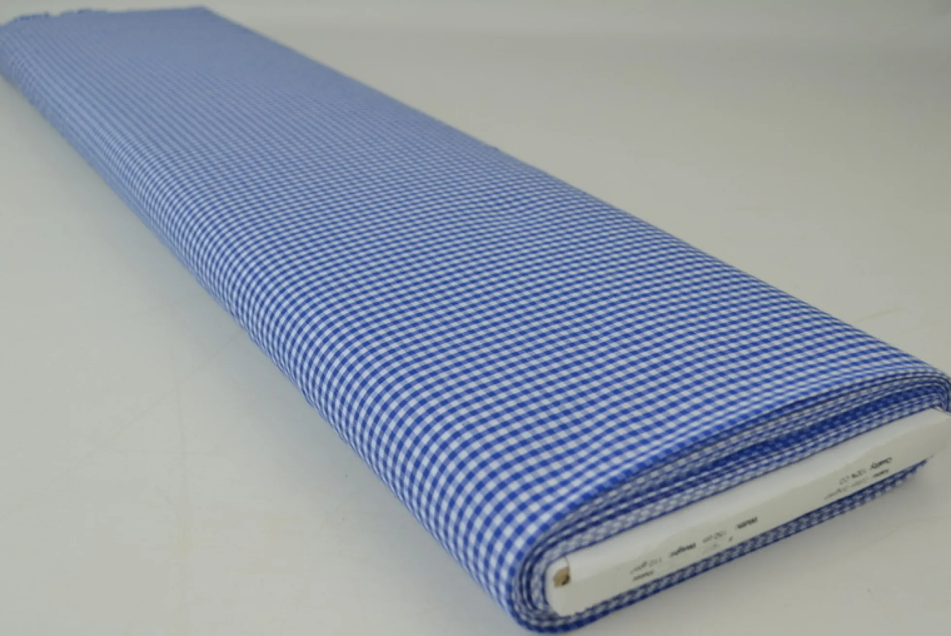 Katoen – Boerenbont – Ruitjes 2,5 mm blauw