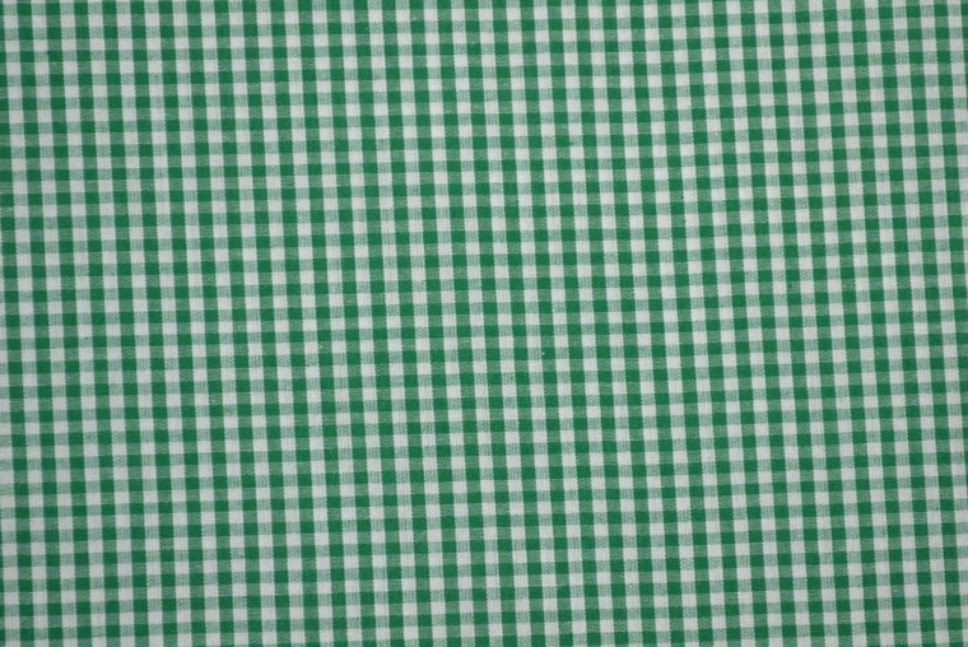Katoen – Boerenbont – Ruitjes 2,5 mm donkergroen