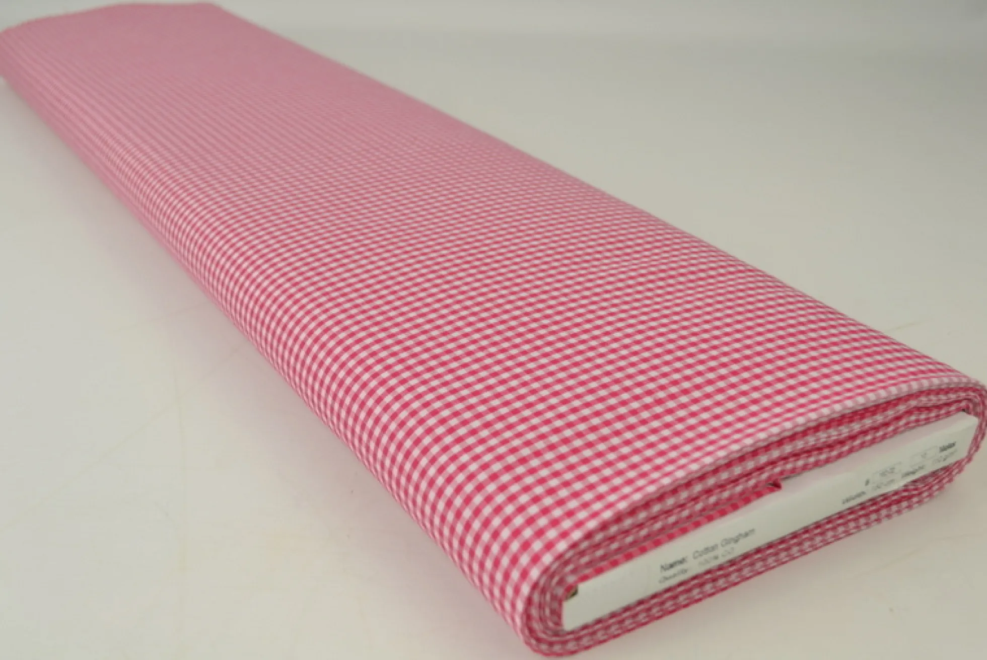 Katoen – Boerenbont – Ruitjes 2,5 mm fuchsia
