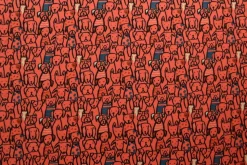 Katoen flanel / molton – Copper dogs