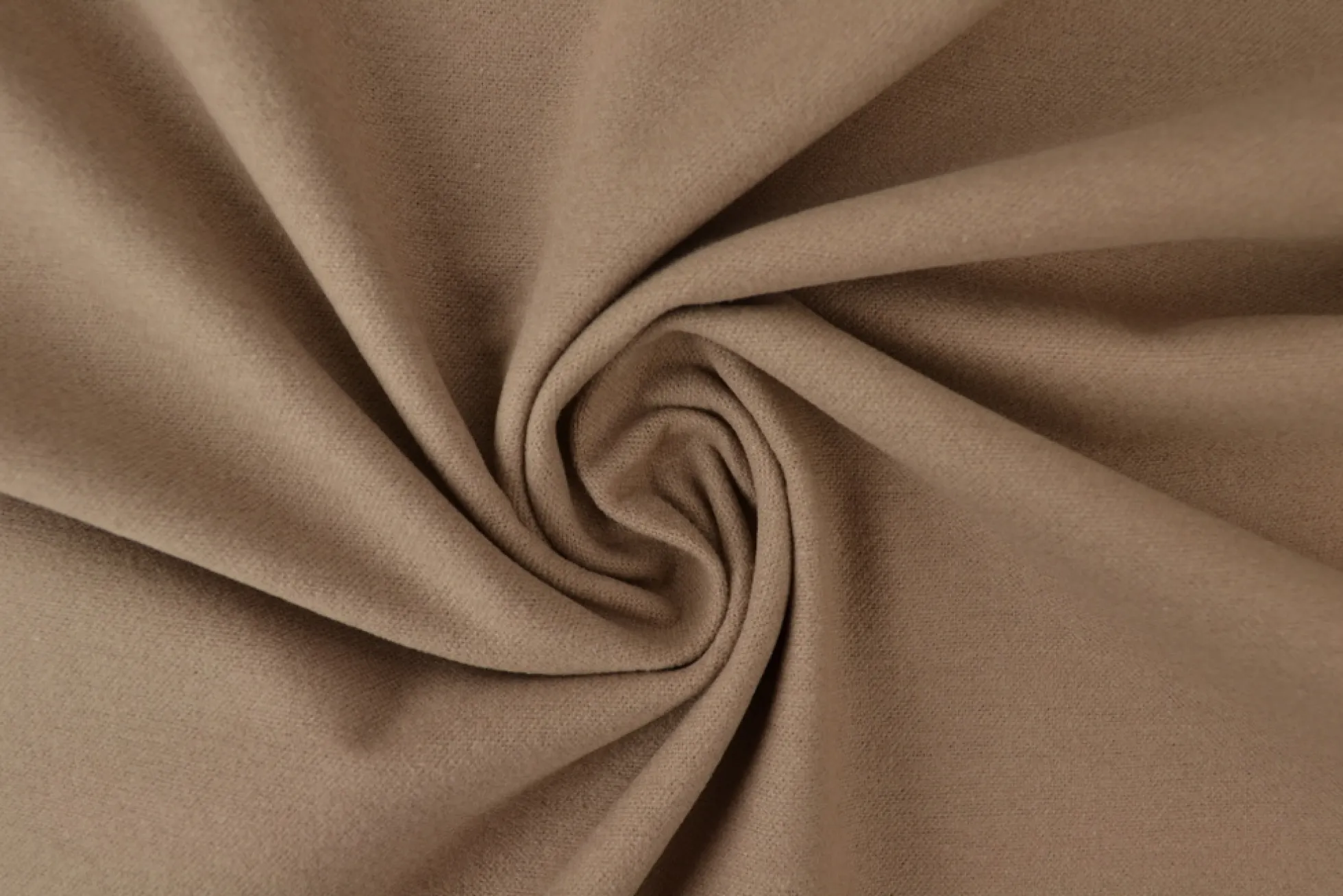 Katoen flanel / molton – Taupe
