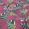 Katoen fluweel stretch – Berry jungle
