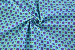 Katoen poplin – Amethyst Tulip Tiles