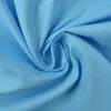 Katoen Poplin: Aqua blauw
